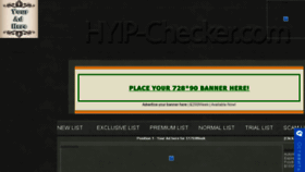 What Hyip-checker.com website looked like in 2015 (9 years ago)