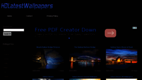 What Hdlatestwallpapers.com website looked like in 2015 (9 years ago)