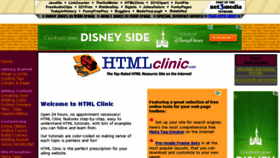 What Htmlclinic.com website looked like in 2015 (9 years ago)