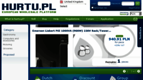 What Hurtu.pl website looked like in 2015 (9 years ago)
