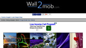 What Hqmwallpapers.com website looked like in 2015 (9 years ago)