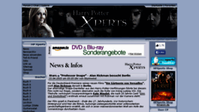 What Harrypotter-xperts.de website looked like in 2015 (9 years ago)