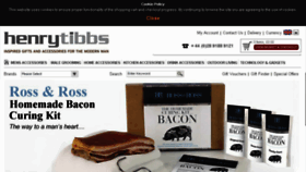 What Henrytibbs.com website looked like in 2015 (9 years ago)