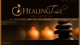 What Healingtouchspa.com website looked like in 2015 (10 years ago)