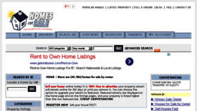 What Homesonsale.co.uk website looked like in 2015 (8 years ago)