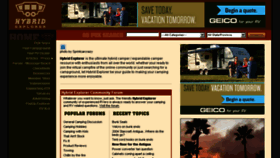 What Hybridexplorer.com website looked like in 2015 (8 years ago)