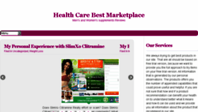 What Healthcaresup.com website looked like in 2015 (8 years ago)