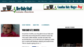 What Herbabystuff.com website looked like in 2015 (8 years ago)