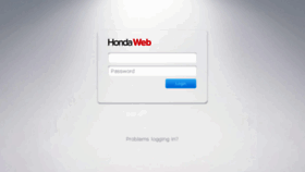 What Hondaweb.com website looked like in 2015 (8 years ago)