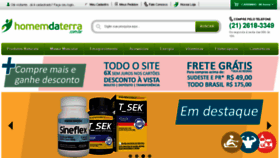 What Homemdaterra.com.br website looked like in 2015 (8 years ago)