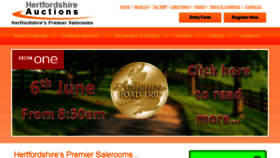 What Hertsauctions.com website looked like in 2015 (10 years ago)