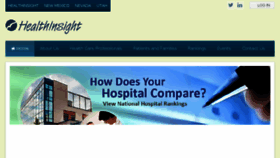 What Healthinsight.org website looked like in 2015 (8 years ago)