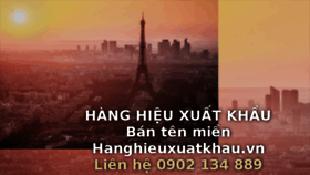 What Hanghieuxuatkhau.vn website looked like in 2015 (8 years ago)