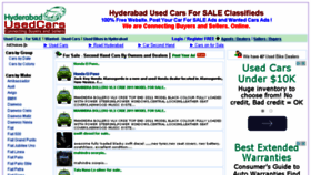 What Hyderabadusedcars.com website looked like in 2015 (8 years ago)