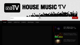 What Housemusictv.com website looked like in 2015 (8 years ago)
