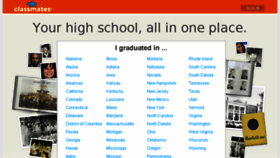 What Highschools.com website looked like in 2015 (8 years ago)