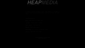 What Heapmedia.com website looked like in 2015 (8 years ago)
