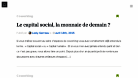 What Hubrocket.fr website looked like in 2015 (8 years ago)
