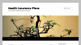 What Healthinsuranceplans.co.in website looked like in 2015 (8 years ago)