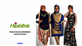 What Hijablink.com website looked like in 2015 (8 years ago)