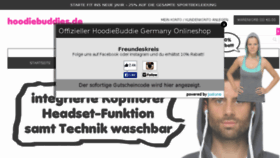 What Hoodiebuddies.de website looked like in 2015 (8 years ago)