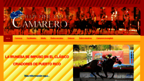 What Hipodromo-camarero.info website looked like in 2015 (8 years ago)