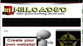 What Hiiloaded.net website looked like in 2015 (8 years ago)