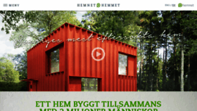 What Hemnethemmet.se website looked like in 2015 (8 years ago)