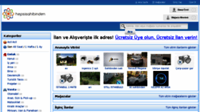 What Hepsisahibinden.net website looked like in 2015 (8 years ago)