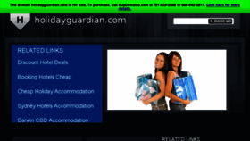 What Holidayguardian.com website looked like in 2015 (8 years ago)