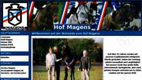 What Hof-magens.de website looked like in 2015 (8 years ago)