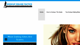 What Hookuponlinetactics.com website looked like in 2015 (8 years ago)