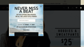 What Hollisterco.com website looked like in 2015 (8 years ago)