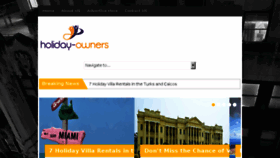 What Holiday-owners.com website looked like in 2015 (8 years ago)