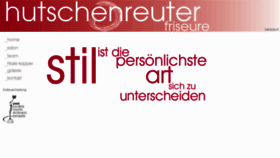 What Hutschenreuter-friseure.de website looked like in 2015 (8 years ago)