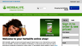 What Herbaie.com website looked like in 2015 (8 years ago)