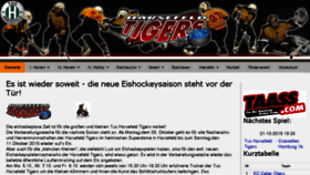 What Harsefeldtigers.de website looked like in 2015 (8 years ago)