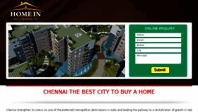 What Homeinchennai.co.in website looked like in 2015 (8 years ago)