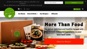 What Hellofresh.ie website looked like in 2015 (8 years ago)