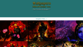 What Harekrishnawallpapers.com website looked like in 2015 (8 years ago)
