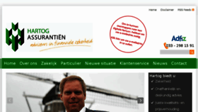 What Hartogassurantien.nl website looked like in 2015 (8 years ago)