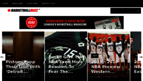 What Huddle.basketballbuzz.com website looked like in 2015 (8 years ago)