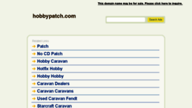 What Hobbypatch.com website looked like in 2015 (9 years ago)