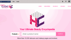 What Honeyzcube.com website looked like in 2015 (8 years ago)