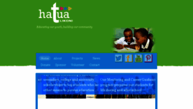 What Hatualikoni.org website looked like in 2015 (8 years ago)