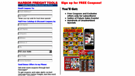 What Harborfreight22.com website looked like in 2015 (8 years ago)