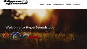 What Hyperspeeds.com website looked like in 2015 (8 years ago)