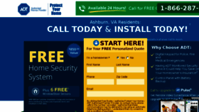 What Homealarm.net website looked like in 2015 (8 years ago)