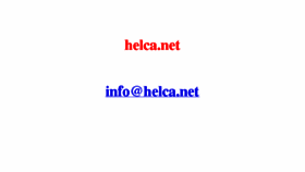 What Helca.net website looked like in 2015 (8 years ago)