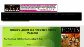 What Homesmag.com website looked like in 2015 (8 years ago)